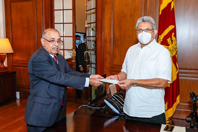 President donates 3 months salary to COVID-19 Fund