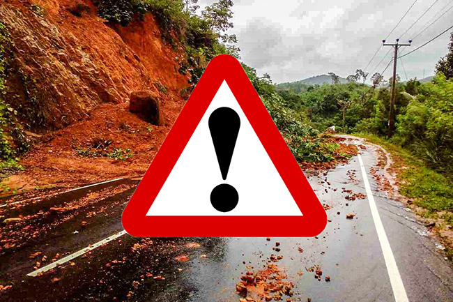 NBRO extends landslide warning for 10 districts; Red alert for Ratnapura