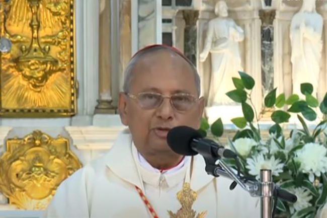Cardinal requests for permission to resume Holy Mass