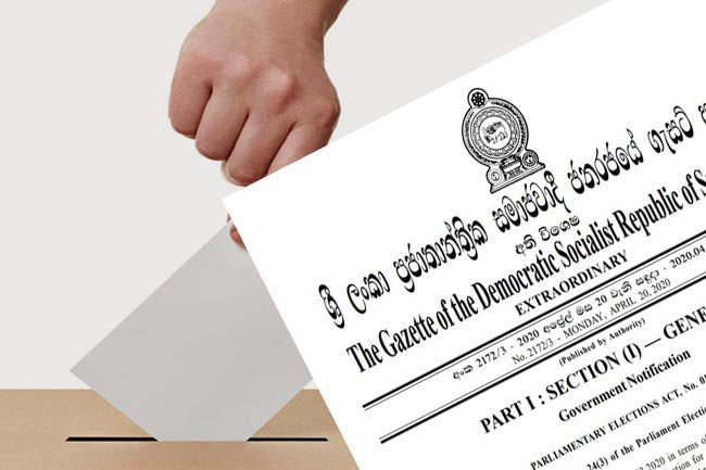 Gazette on health guidelines to hold election issued tomorrow