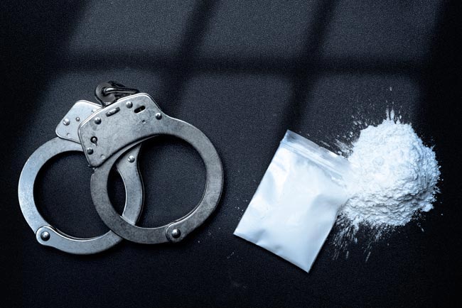 340 arrested with narcotics in 24-hour raid