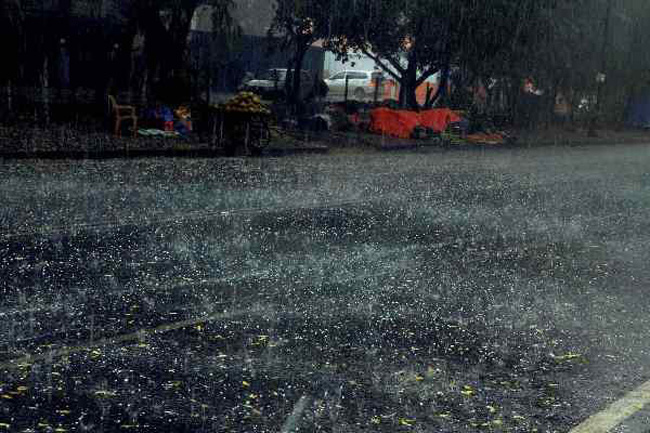 Spells of showers expected in some areas