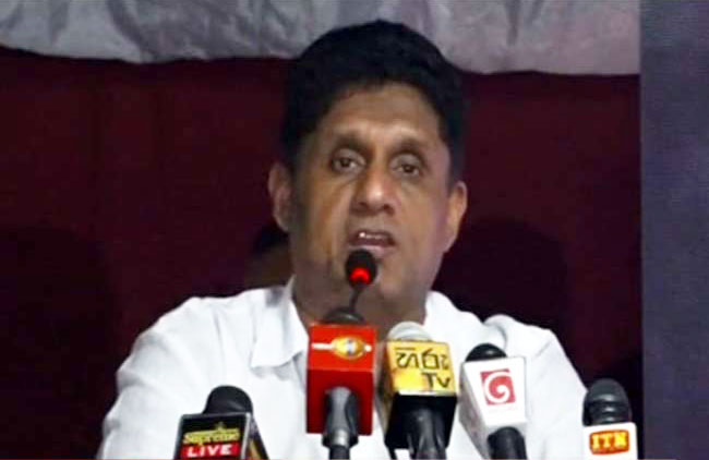 Sajith accuses govt of ignoring youths left unemployed due to Covid-19
