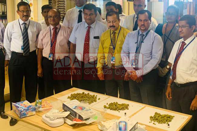 Kush worth over Rs. 2 million seized at BIA