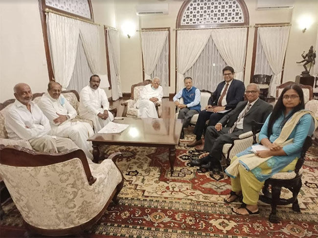 TNA meets India High Commissioner