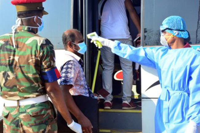 Over 6,800 still under quarantine at tri-forces-operated centres