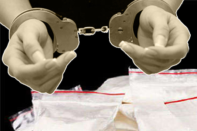 Couple arrested while packing heroin in Piliyandala