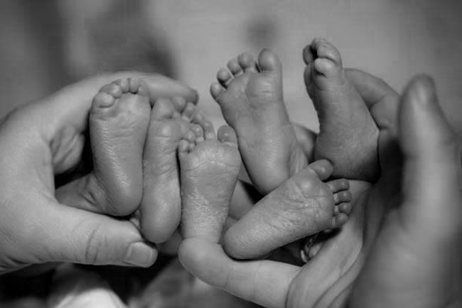 All-girl quintuplets born at De Soysa Hospital