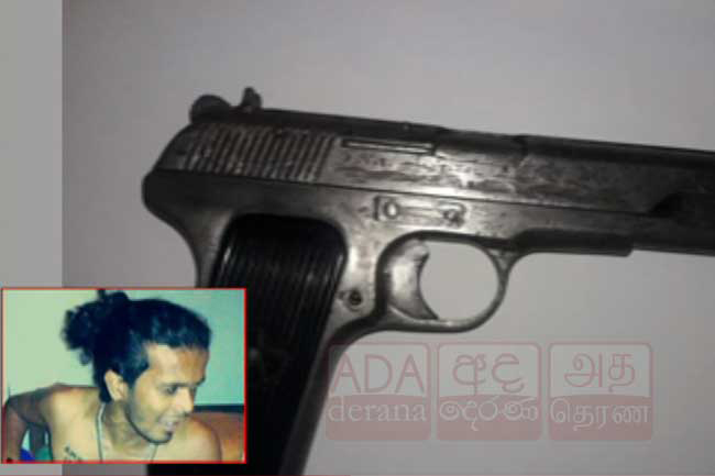 Firearm used by Podi Lassie recovered from Hikkaduwa