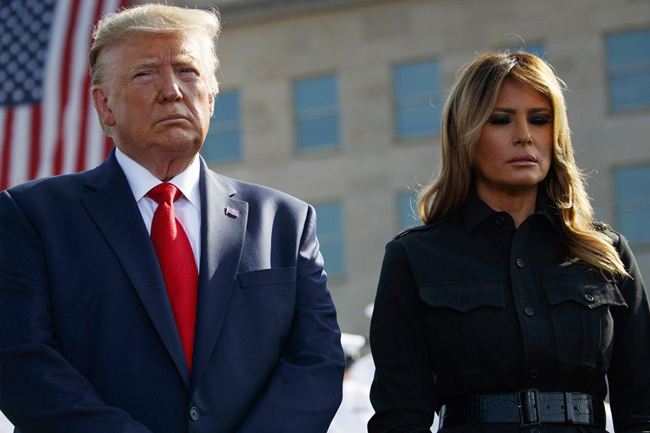 U.S. President Trump & wife test positive for COVID-19