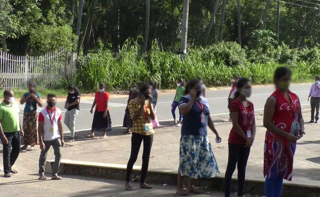 Over 1,400 apparel factory workers tested for COVID-19 today