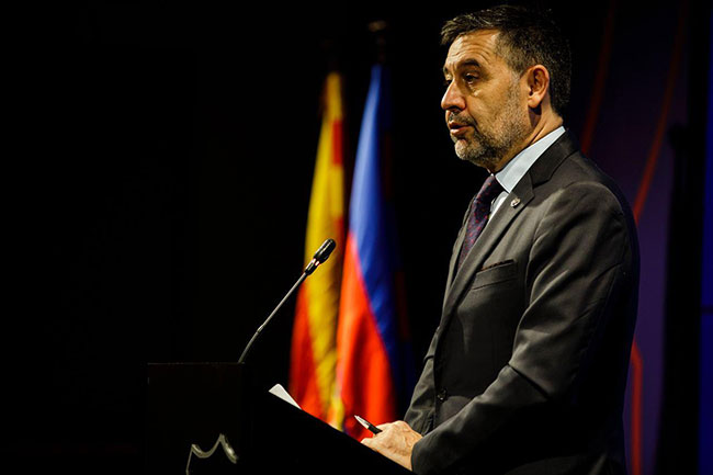 FC Barcelona president, board of directors resign