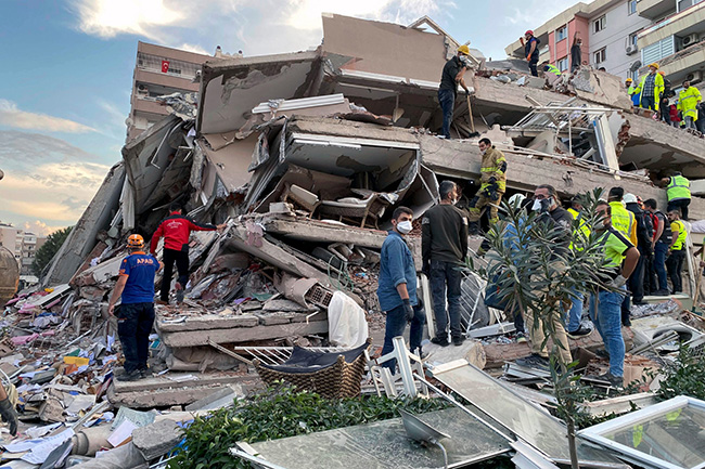 At least 26 killed after deadly earthquake rocks Turkey and Greece