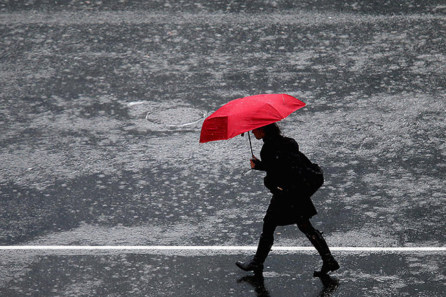 Fairly heavy rainfall expected in some areas