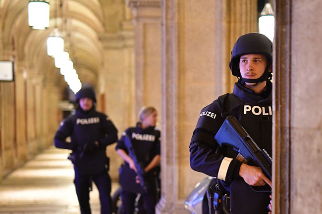 Vienna shooting: At least three killed in terror attack involving multiple assailants