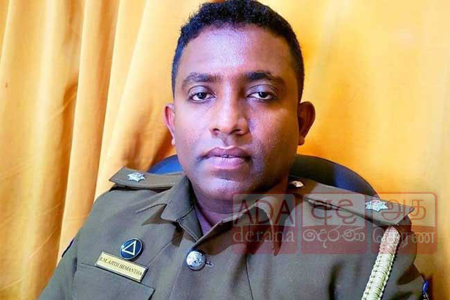 Anamaduwa Traffic OIC killed in road accident