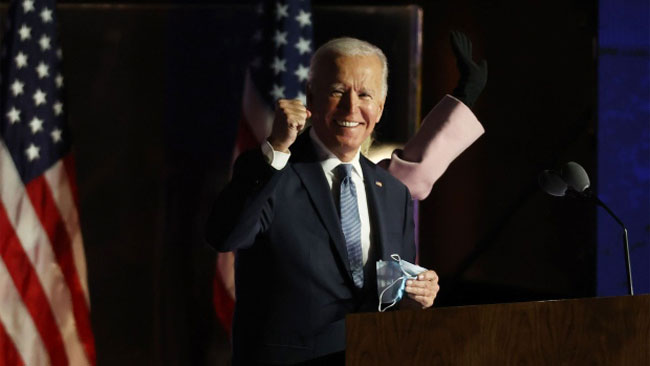 Joe Biden wins US presidential election