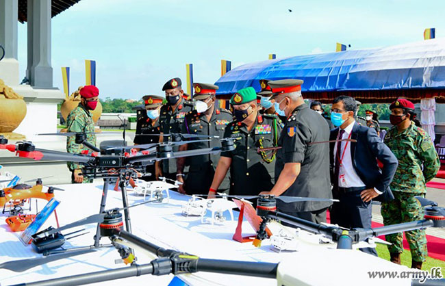 Sri Lanka Army inaugurates new Drone Regiment