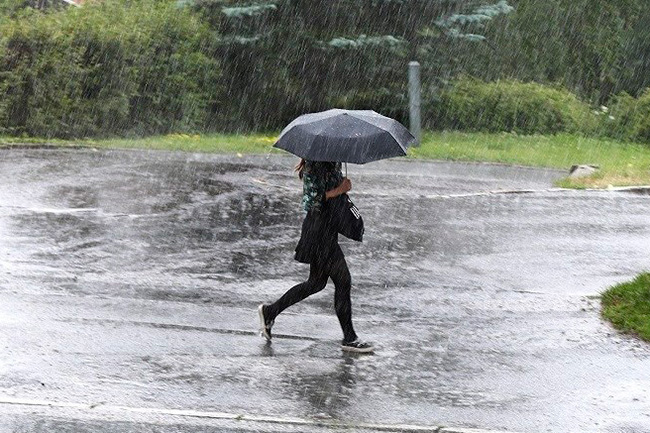 Nearly 100mm rainfall expected in some areas