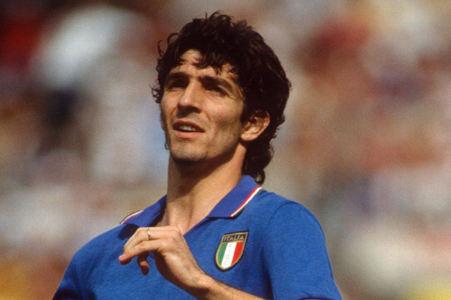 Paolo Rossi, Italian soccer great and World Cup winner, dies aged 64