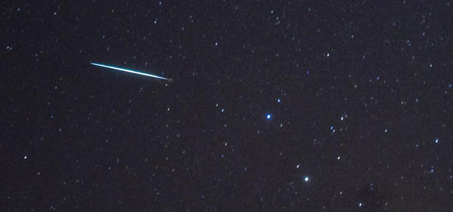 Geminids meteor shower visible from Sri Lanka on Dec. 13