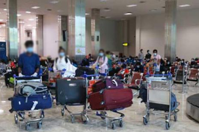 Over 500 Sri Lankans return from foreign countries
