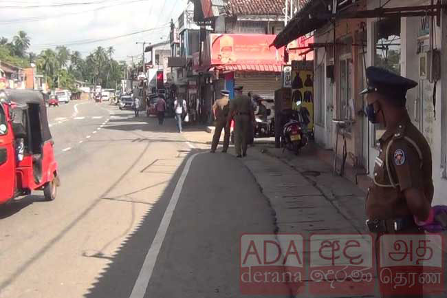 Travel restrictions on 3 Grama Niladhari Divisions in Beruwala