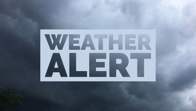Advisory issued for heavy rain in several provinces