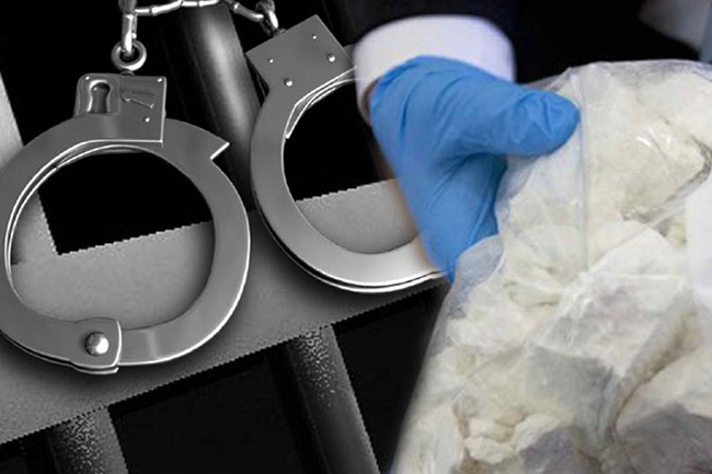 Man arrested while transporting 1.6 kg of heroin