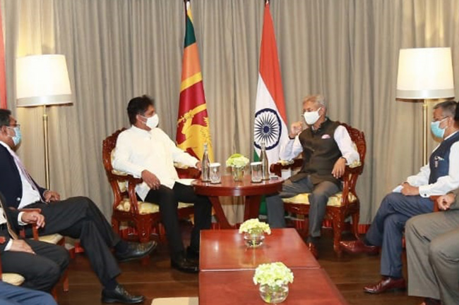 Opposition Leader meets with Indian External Affairs Minister