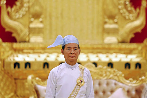 Myanmar President confers honorary title on four Sri Lankan Buddhist monks