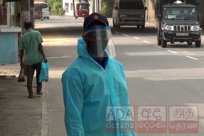 Part of Peliyagoda police area isolated 