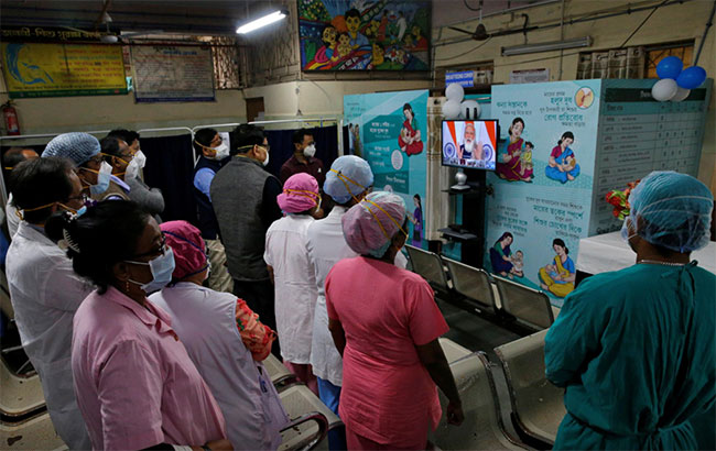 Modi kicks off Indias vaccination campaign, among worlds largest
