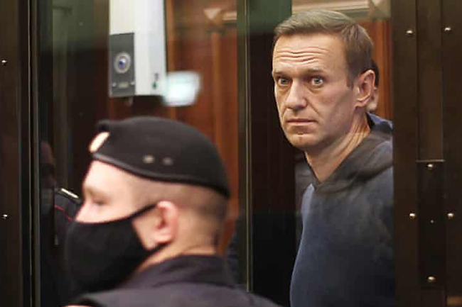 Kremlin’s most prominent critic Alexei Navalny jailed in Russia