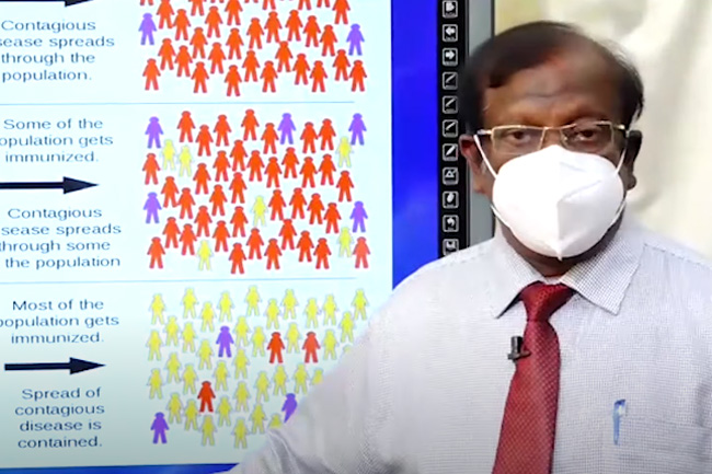 Dr. Wijayamuni on achieving herd immunity through COVID vaccination