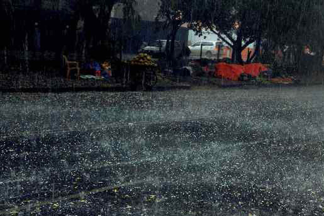 Showers expected in parts of the island