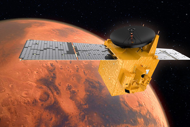 Arab spacecraft enters orbit around Mars in historic flight