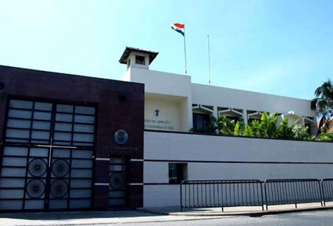 Official at Indian High Commission test COVID-19 positive
