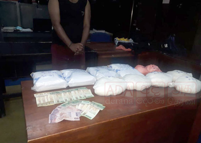 Suspect arrested with drugs worth over Rs 100 million