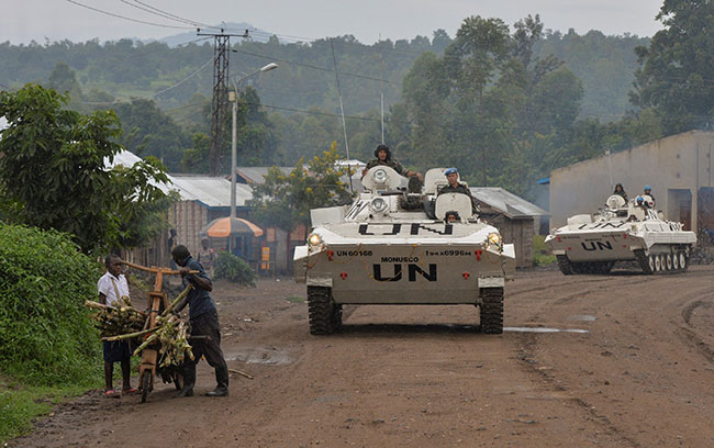 Italian envoy and two others killed in attack on UN convoy in Congo