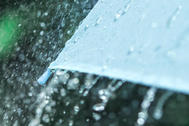 Showers expected in parts of three provinces