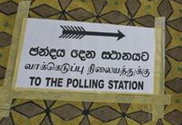 Intl polls monitors start work in Sri Lanka