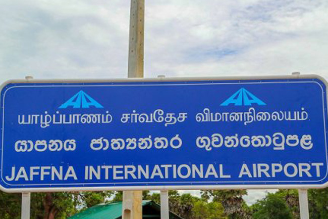Directs flights between Jaffna, Chennai to resume soon