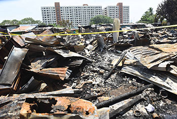 Fire at Grandpass...