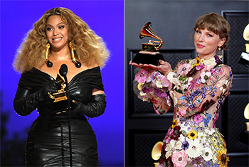Grammys 2021: Beyonc� and Taylor Swift make history
