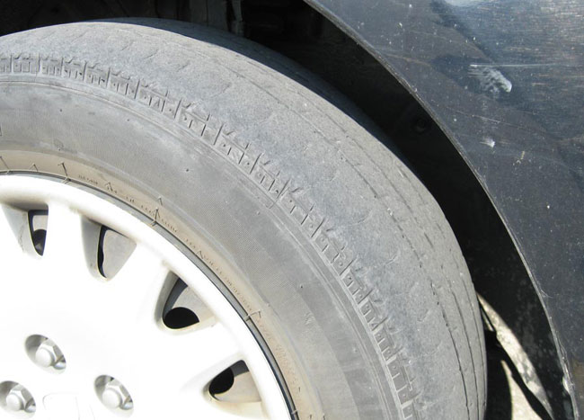Special 3-day operation to detect vehicles with worn-out tyres
