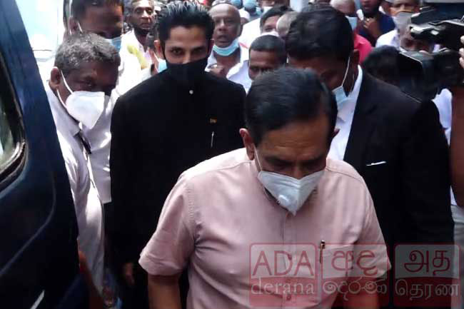 Rajitha, Chathura arrive at CCD