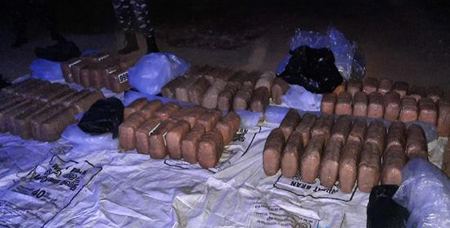Navy nabs 02 with Kerala Cannabis worth over Rs 71 mn