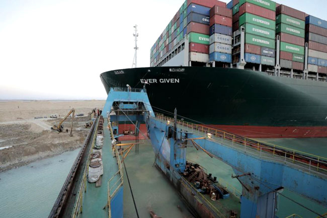 Giant ship blocking Suez Canal refloated after 6 days