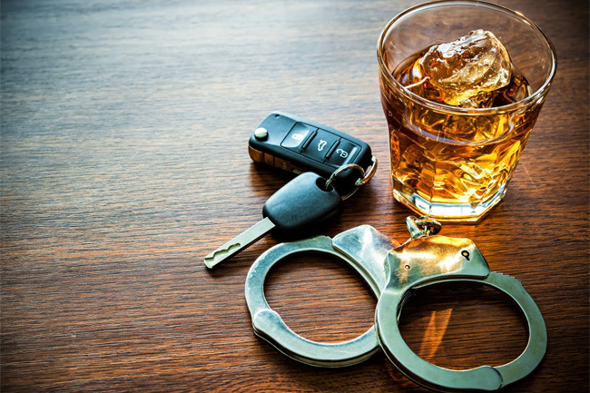 Special police operation against drunk driving